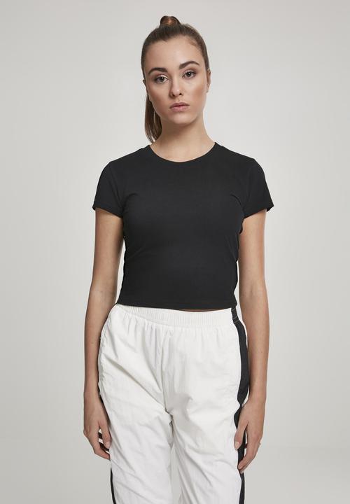 Produktbild Urban Classics Ladies Stretch Jersey Cropped Tee (M)