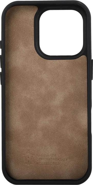 Image du produit Mike Galeli Couverture rigide en cuir véritable Luka rain forest (Apple iPhone 16 Pro Max)