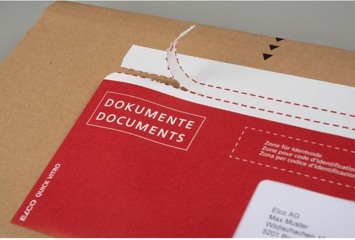 Actual product image Elco Quick Vitro Paper Document Pockets Documents/Documents post compliant (C5/6)