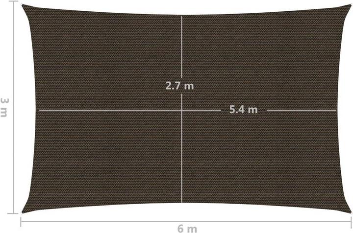 Image du produit VidaXL Sonnensegel (3 x 6 m)