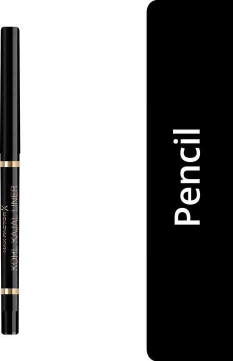 Actual product image Max Factor Kohl Kajal Liner (001 black)