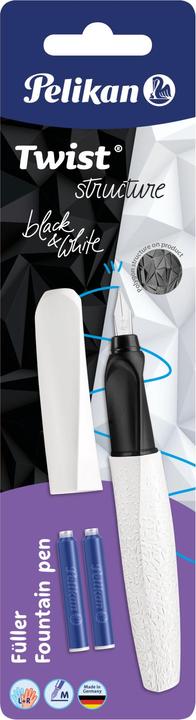 Actual product image Pelikan Twist structure fountain pen - left-handed M (Assorted colours, 1 x)