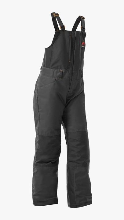 Actual product image Wedze Snowboard trousers dungarees kids piste - 500 grey (146)