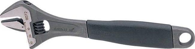 Image du produit Bahco Clé à molette ERGO 38 mm à ouverture extra-large, écrou central et poignée en caoutchouc, phospha (38 mm)