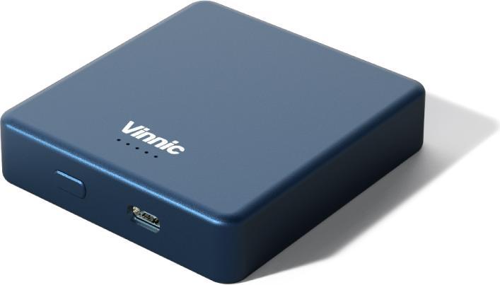 Actual product image Vinnic MANA Magnetic Wireless Powerbank 8,000mAh, blue (8000 mAh, 20 W, 30.80 Wh)