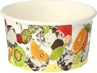 Actual product image Papstar 88692 Disposable Tray Multicolor Cardboard (50 x)