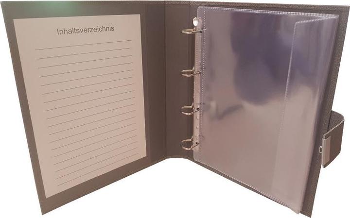 Produktbild ASL Dokumentenmappe Pepita Kleder grau