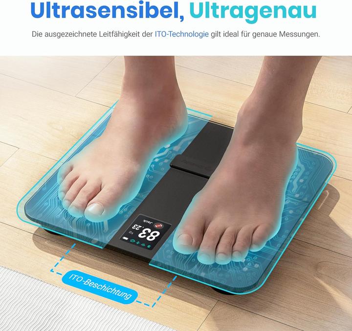 Immagine prodotto Etekcity Körperfettwaage (180 kg)