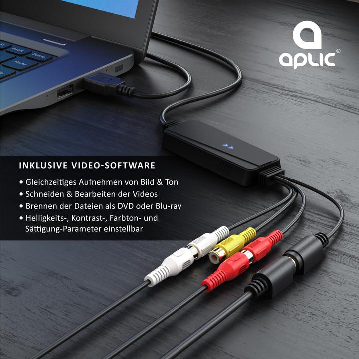 Produktbild Aplic USB Videograbber (Analog -> Digital)