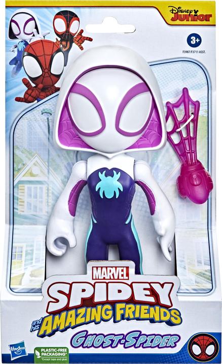 Immagine prodotto Hasbro Spidey e i suoi fantastici amici, figura d'azione del ragno fantasma di dimensioni superlative