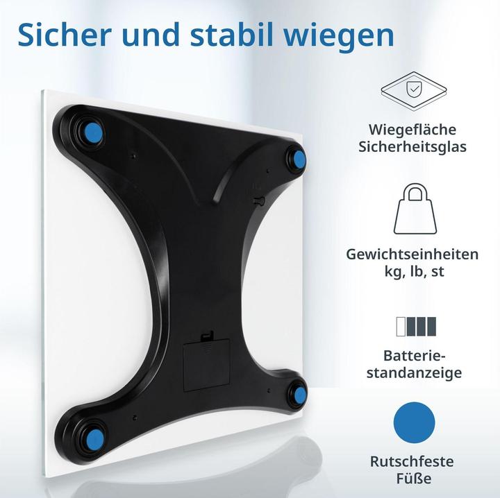 Actual product image ADE Digital personal scale (200 kg)