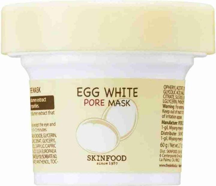 Skinfood Pore Mask Egg White maska zwężająca pory do twarzy 120g