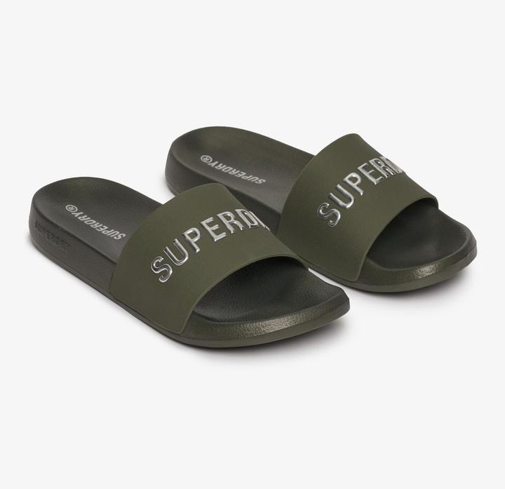 Actual product image Superdry Luxe Logo Pool Slide (37, 39, 40)