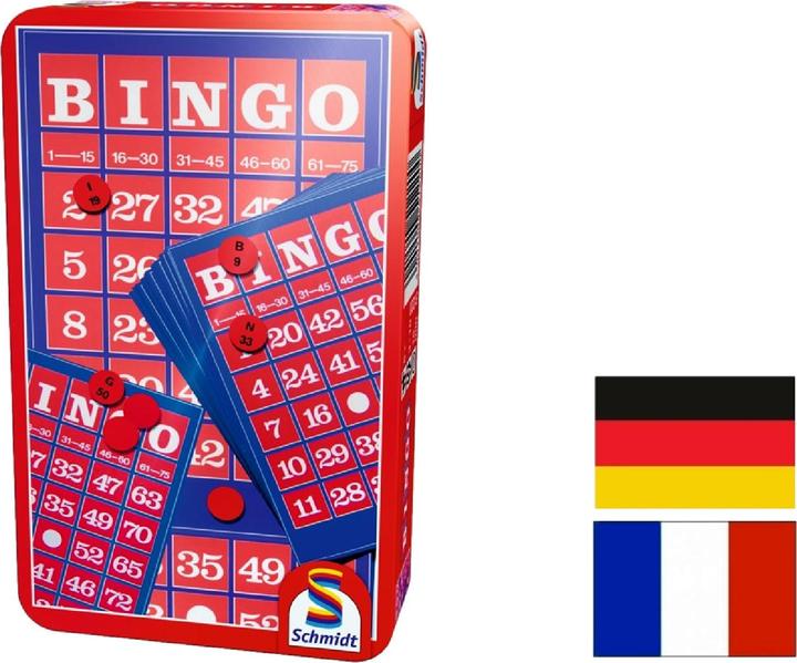 Actual product image Schmidt Spiele Bingo (German, French, Italian)
