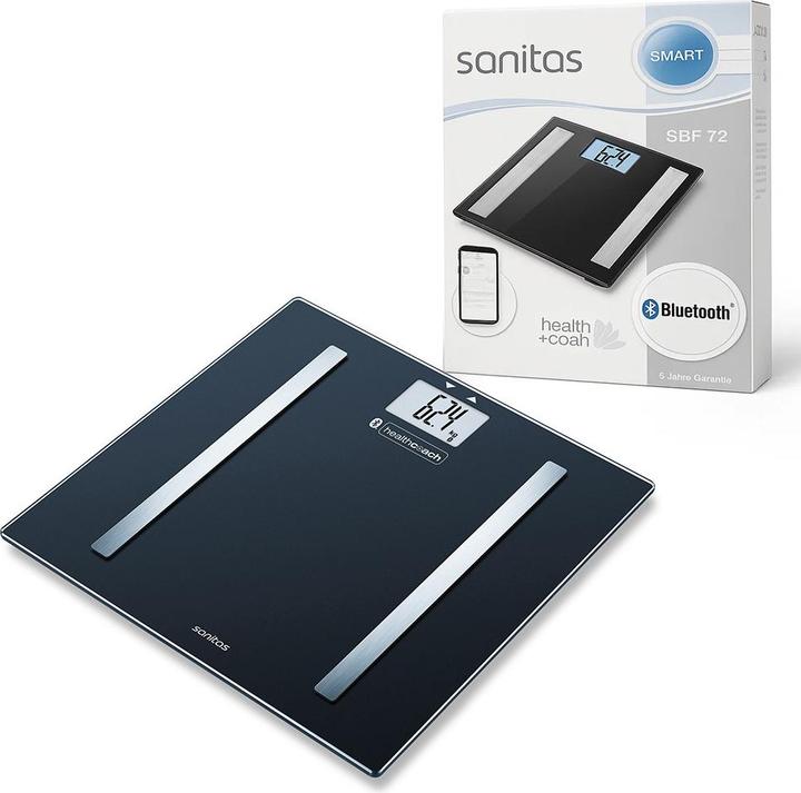 Actual product image Sanitas SBF 72 Connect personal scale (180 kg)