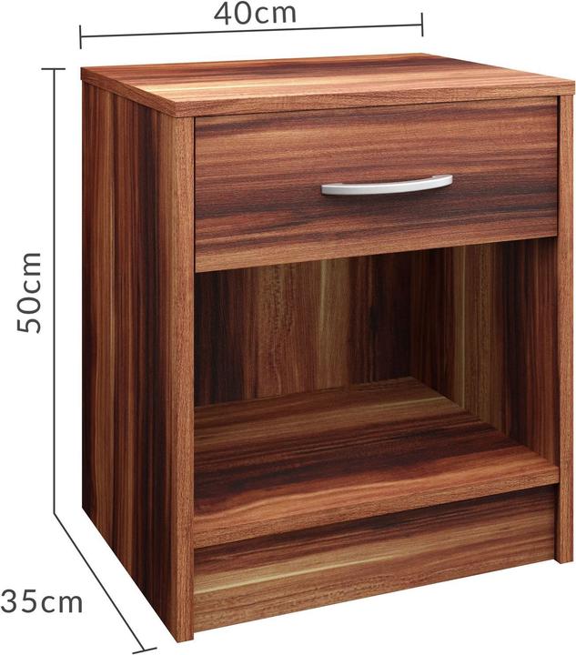 Produktbild Casaria Nachttisch 2er Set (50 x 40 x 35 cm)