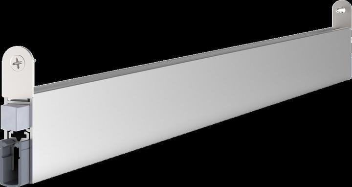 Produktbild Athmer Türdichtung Doppeldicht® M-12/35 1-393 2-seitig Länge 1208 mm Aluminium silberfarben eloxiert Hol...