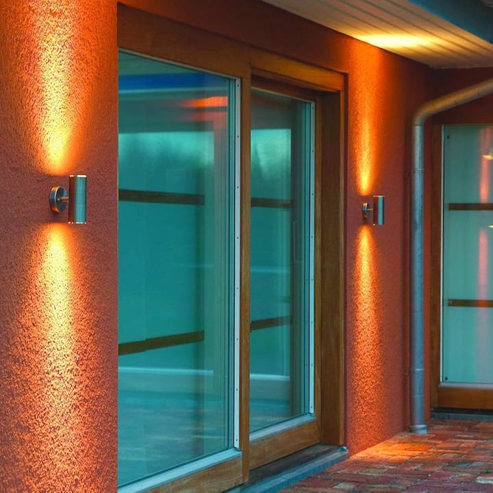 Actual product image Konstsmide Outdoor wall lamp halogen GU10 (GU10, IP44)