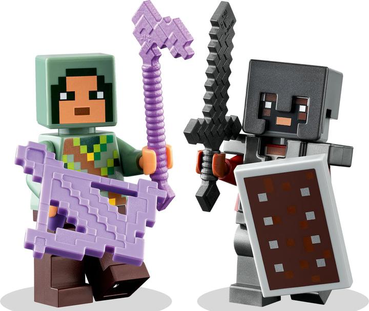 Produktbild LEGO Das Duell in der Finsternis (21246, LEGO Minecraft)