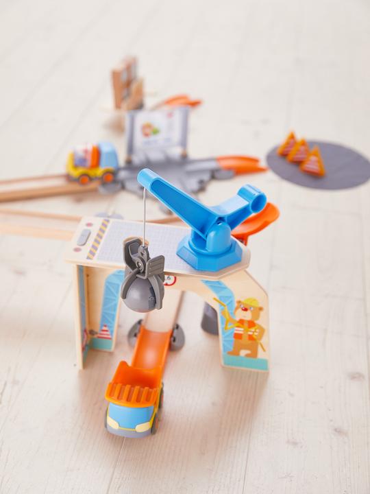 Produktbild Haba Kullerbü Spielbahn Grosse Baustelle **