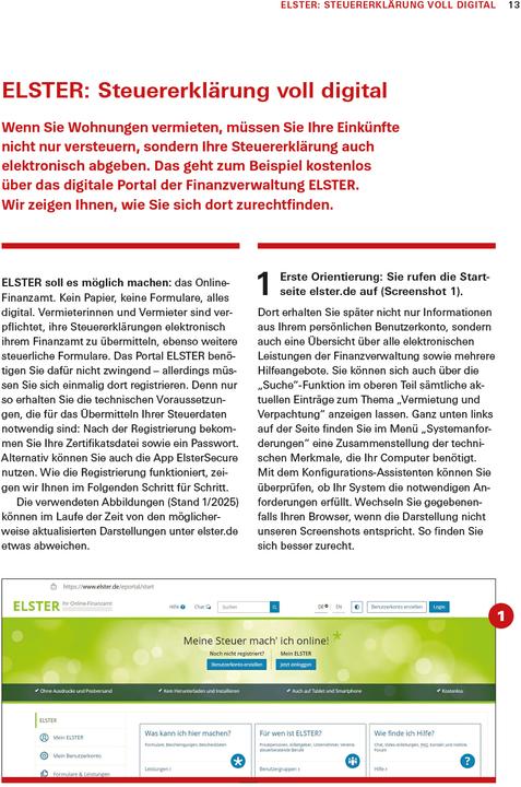 Actual product image Das Steuer-Set für Vermieter (German, Constance Elter, 2025)