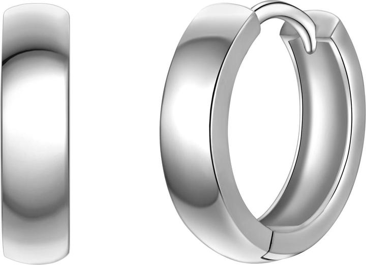 Actual product image Yokoamii Ladies hoop earrings metal alloy - 36394 (Metal alloy)