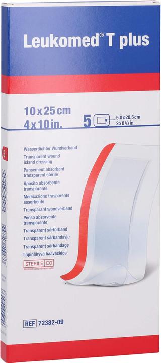 Actual product image BSN T plus transparenter Wundverband 10x25cm mit Wundauflage (5 x)