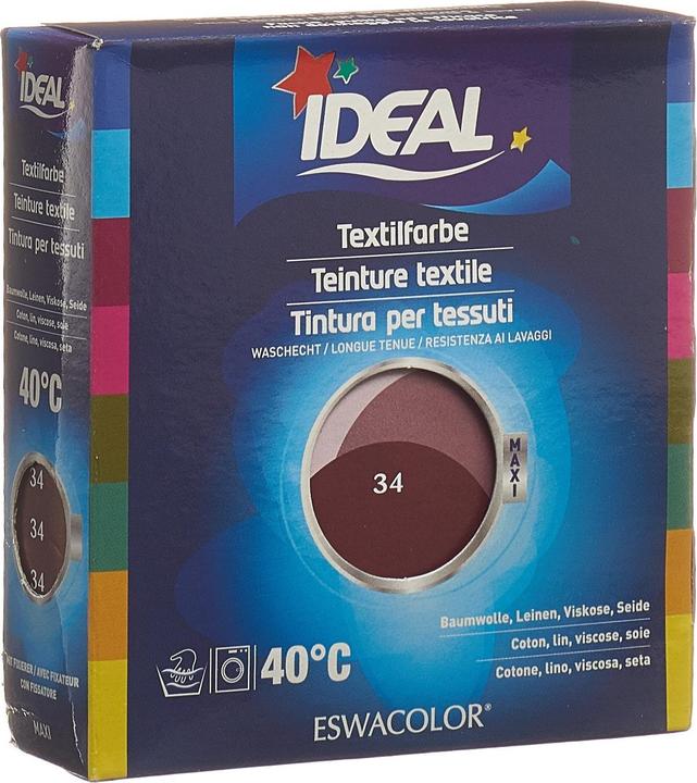 Produktbild Ideal / Eswacolor Textilfarbe (34 Waschgänge, Flüssigwaschmittel)