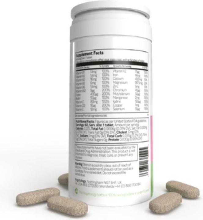Image du produit Vegetology PregnaVie Pregnancy & Breastfeeding Formula (60 pièce(s), Cachets)
