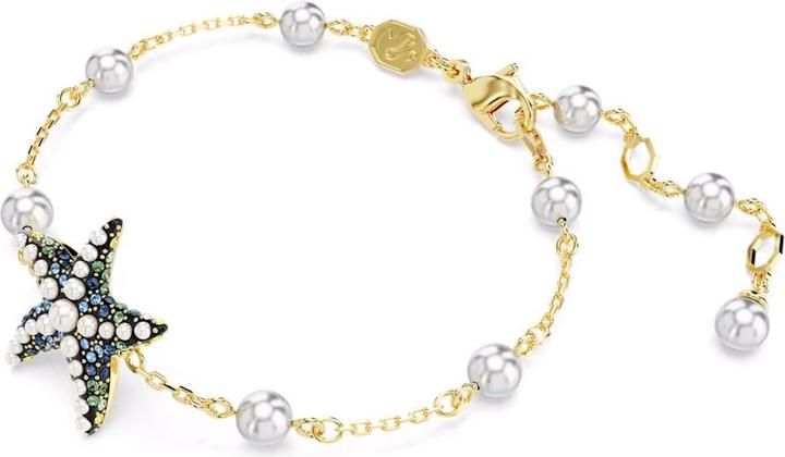 Image du produit Swarovski Idyllia bracelet perles de cristal étoile de mer multicolore or (19.50 cm, Métal Swarovski)