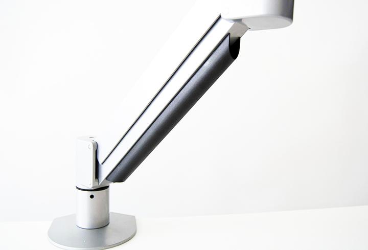 Image du produit Kenson Monitor Arm med gaspatron (sølv) (Tables, 32")