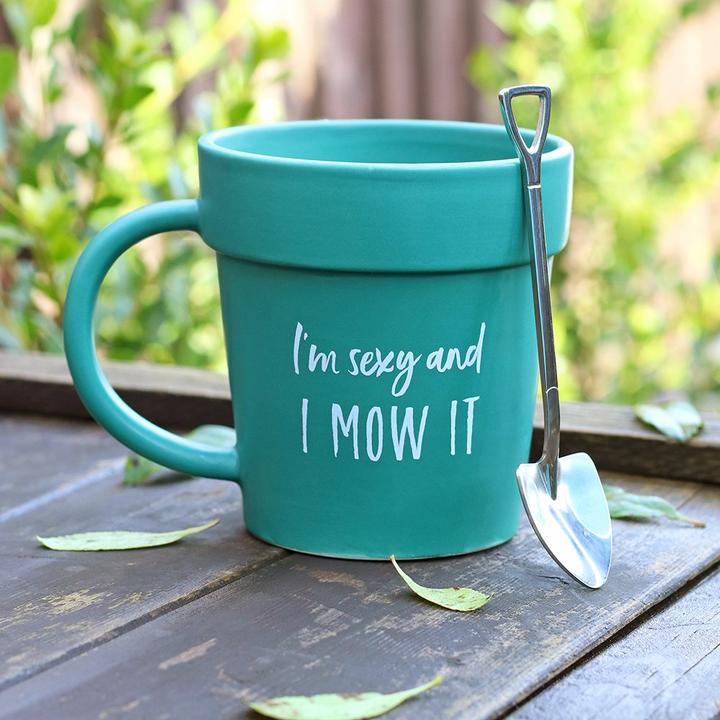 Image du produit Something Different Set de gobelets I Am Sexy And I Mow It Pot de fleurs (1 x)