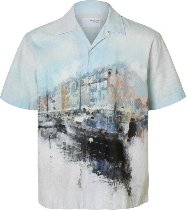 Immagine prodotto Selected Homme Print Kurzarmhemd (L)