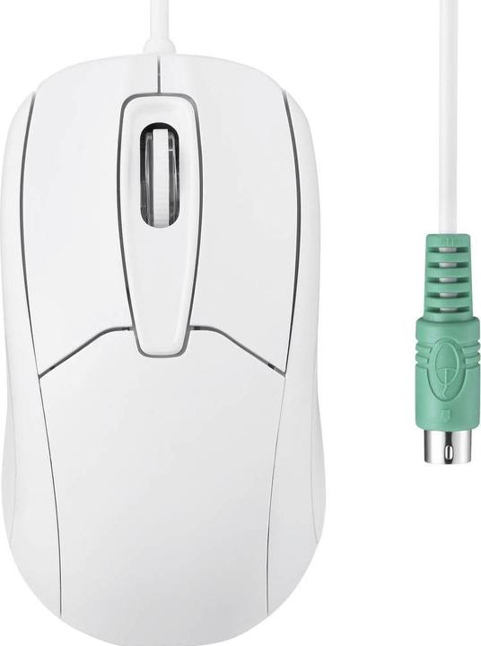 Actual product image Perixx PERIMICE-209 P W Mouse Wired Optical White 3 buttons 1000 dpi (Cable)