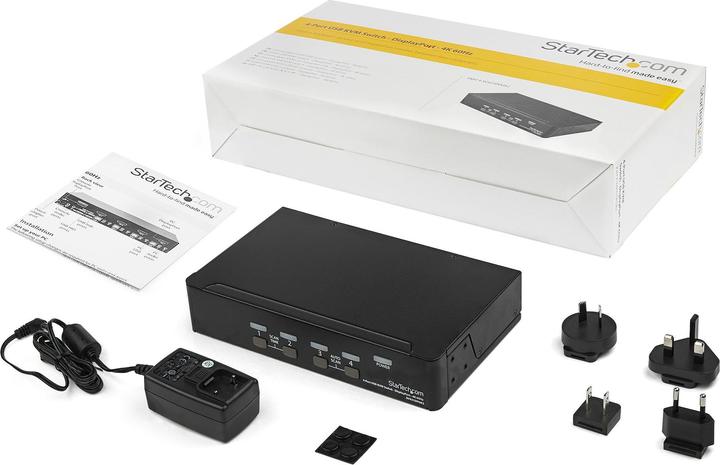 Produktbild StarTech Displayport Kvm Switch 4k 60hz