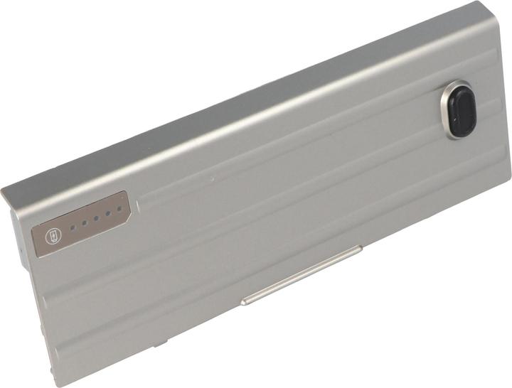 Actual product image AccuCell Akku passend für Dell Latitude D620, Li-Ion, 11,1V, 5200mAh, 57,7Wh, grey metallic (5200 mAh)