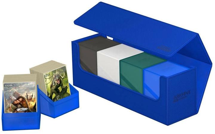 Produktbild Ultimate Guard Kartenbox XenoSkin Arkhive Monocolor 400+ Blau
