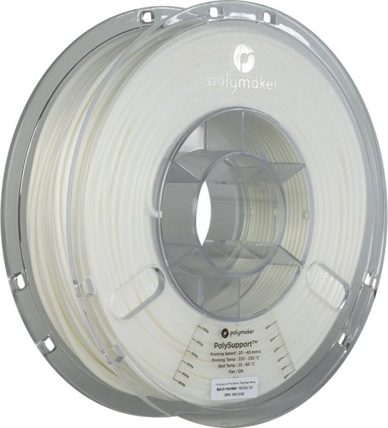 Actual product image Polymaker 70189 - Filament - Polysupport Peel off - white - 750 g (PolySupport, 2.85 mm, 750 g, White)