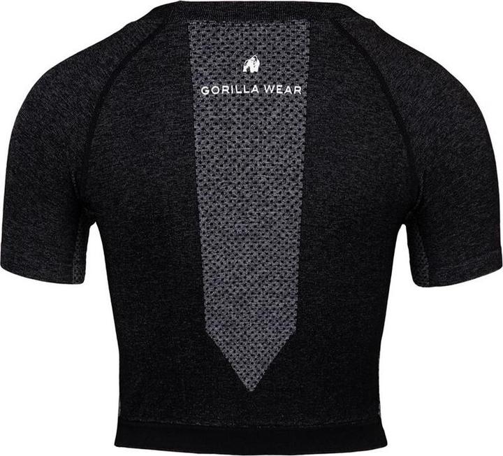 Immagine prodotto Gorilla Wear Selah Crop Top senza cuciture - nero (XL)