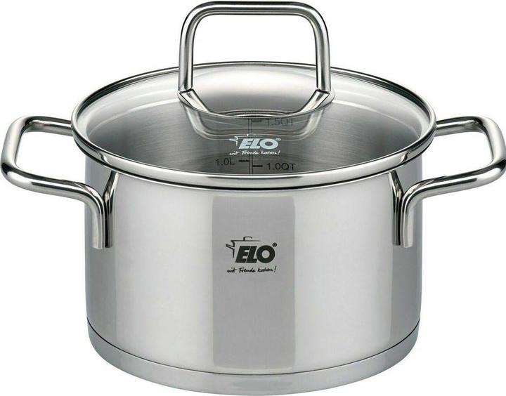 ELO Stahlwaren Pentole (16 cm, Pentola, Acciaio inossidabile)