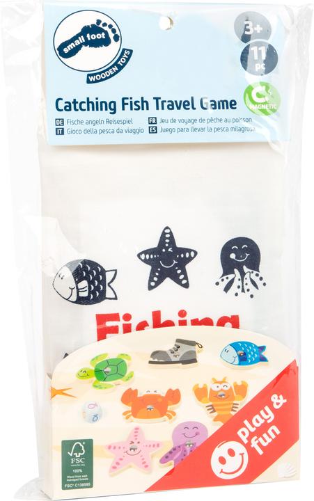 Actual product image small foot Fishing Fish fishing Travel game (German)