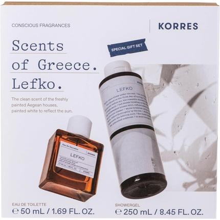 Produktbild Korres Lefko EDT & Duschgel Set 300ml (300 ml)