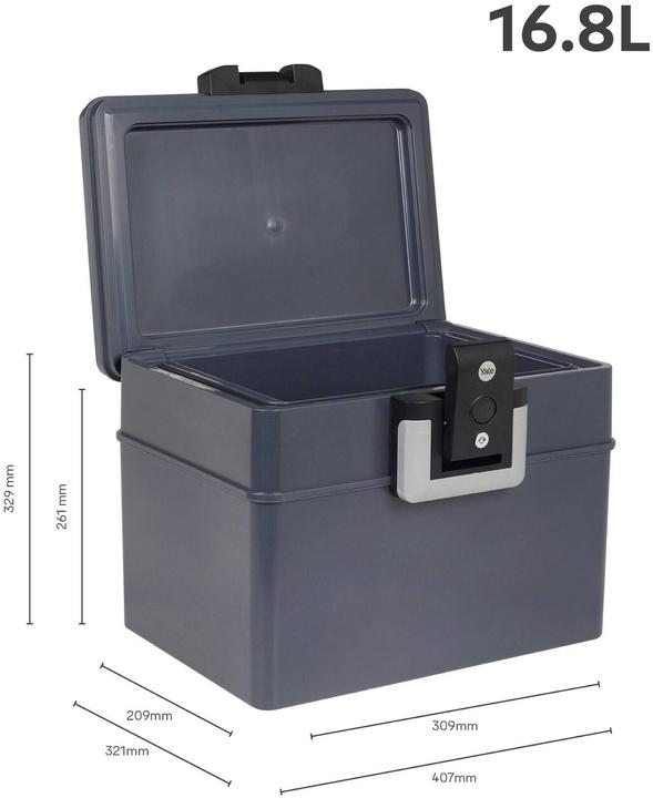 Actual product image Yale Fire & water protection cassette - L (16.80 l)