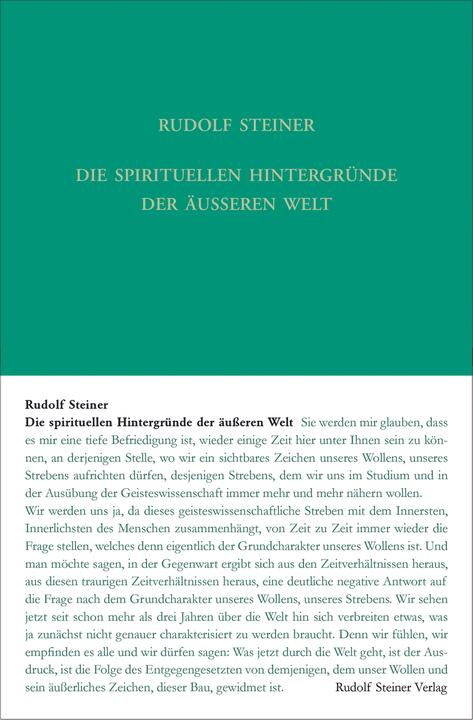 Produktbild Die spirituellen Hintergründe der äusseren Welt. Der Sturz der Geister der Finsternis (Deutsch, Rudolf, Steiner, 2023)