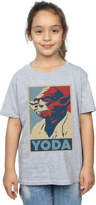 Immagine prodotto Star Wars Yoda Poster Maglietta Ragazze (140, 146)