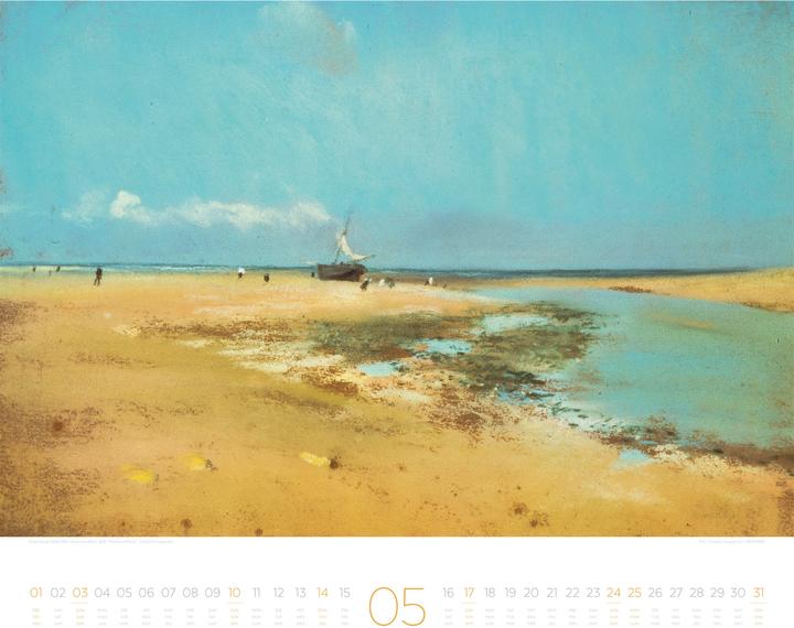 Produktbild Die Kunst der Stille Kalender 2026 (54 x 48 cm, Harter Einband, Französisch, Englisch)