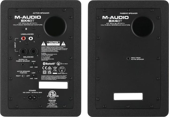 Image du produit M-Audio BX4BT (Actif, Couples, 1x 50 W)