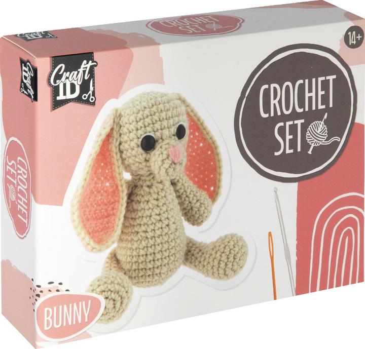 Image du produit Legind Craft ID - Crochet kit bunny, 12x9x12cm - (K-CR1702/GE)