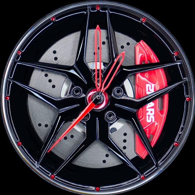 Image du produit 21cars Benz E300 - Rouge - Noir | Non-Spin (43 mm)