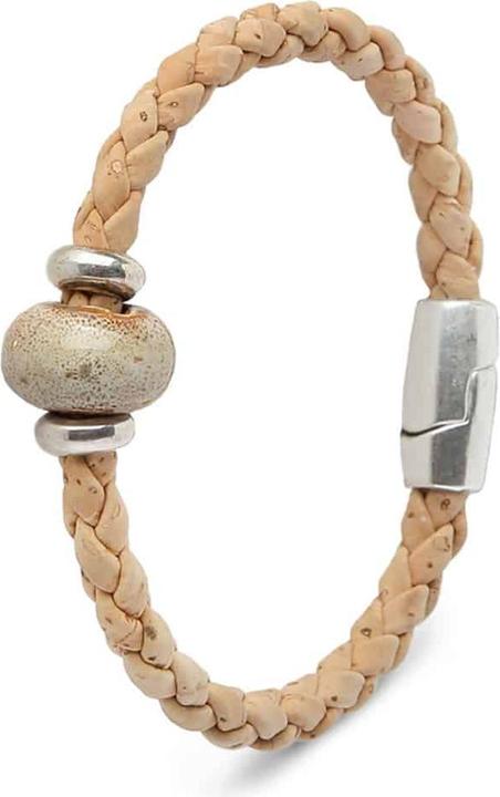 Actual product image Artelusa Braid" bracelet (20 cm, Cork)